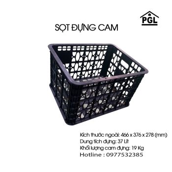 Sọt đựng cam 37l