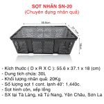 SỌT NHÃN SN - 20 ( Chuyên đựng nhãn quả)