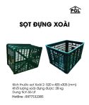 Sọt đựng Xoài 28 kg